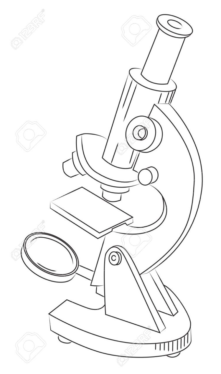 Электронный микроскоп карандашом