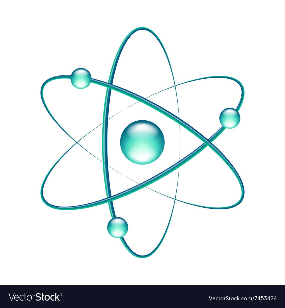 Легкие рисунки атомов