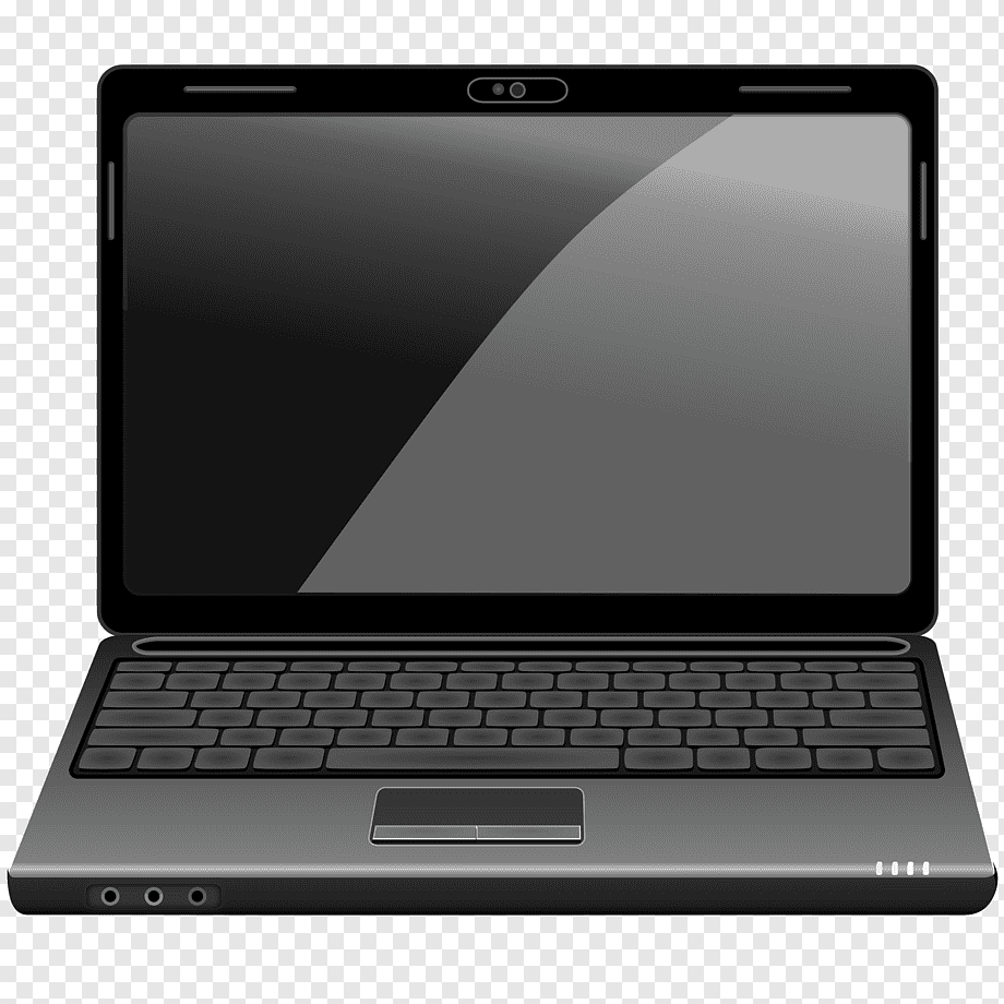 Ноутбук черный