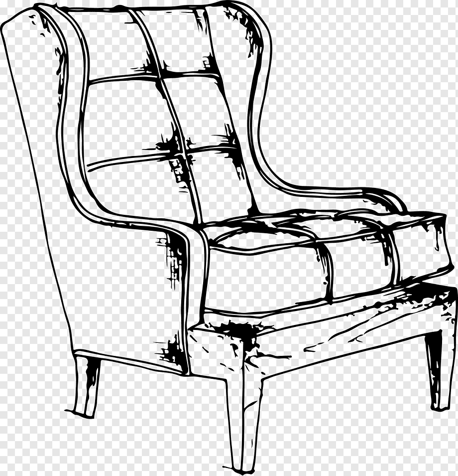Эскиз стол и кресло