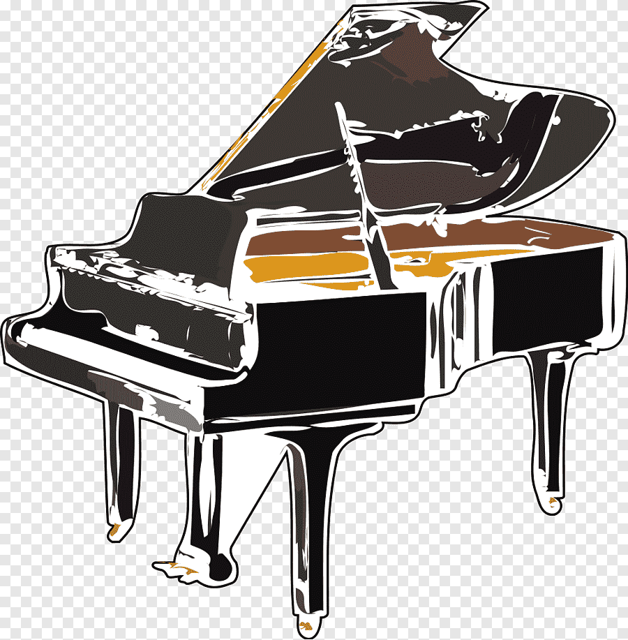 Нарисовать пианино