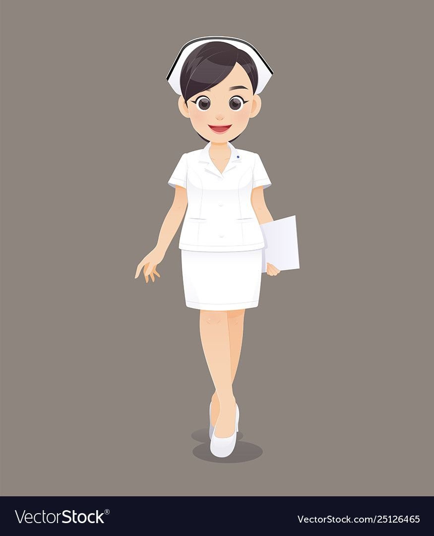 Медсестра мультяшная