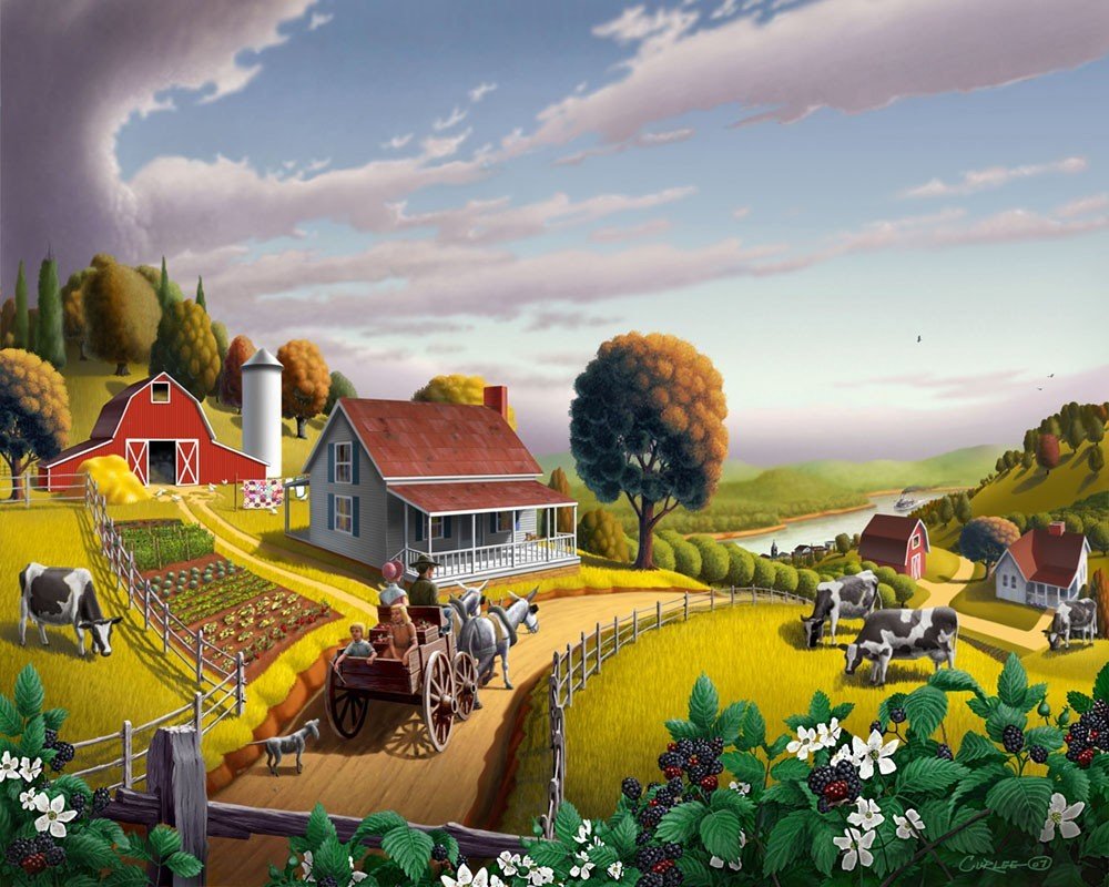 Farm City деревня