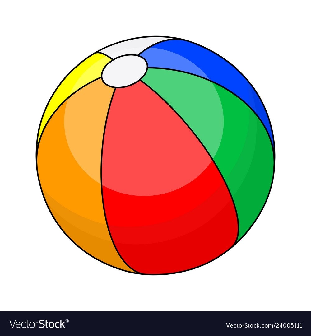 Мячик рисунок в круге