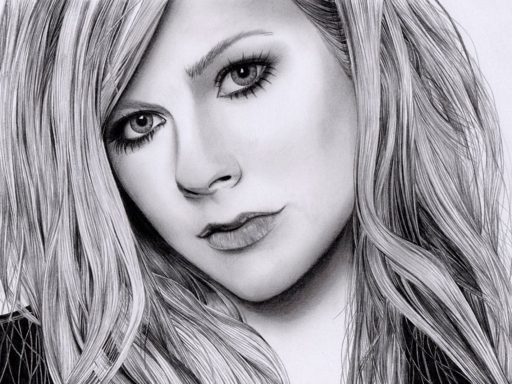 Avril Lavigne портрет