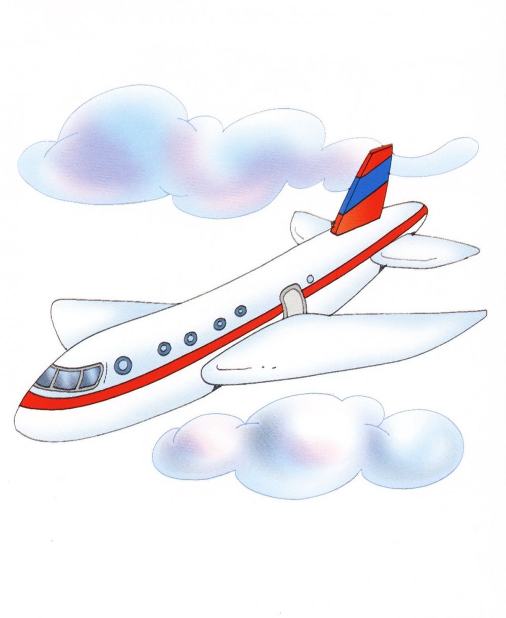 Самолетик рисунок