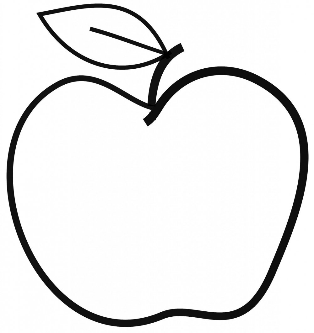 Стилизованное яблоко