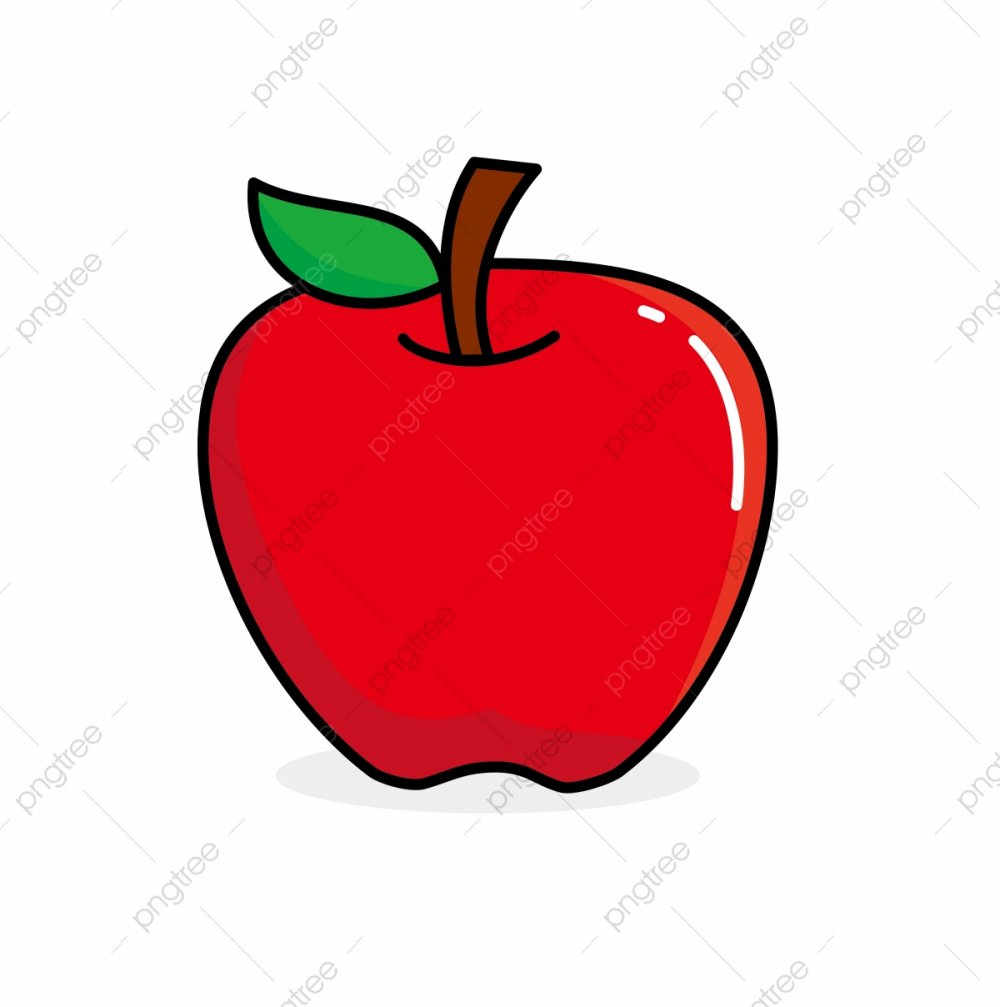 Яблоко рисунок Соло рисунок