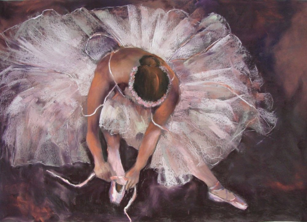 Анна Иванова художник акварелист балерины
