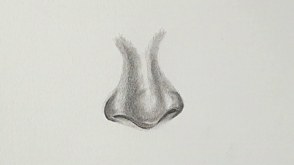 Длинный нос рисунок