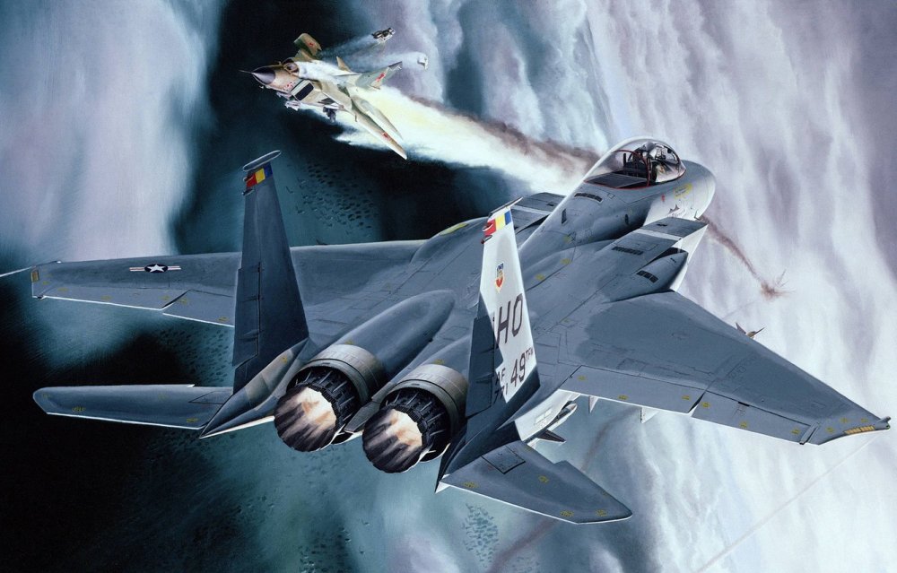 F-15 mig-23