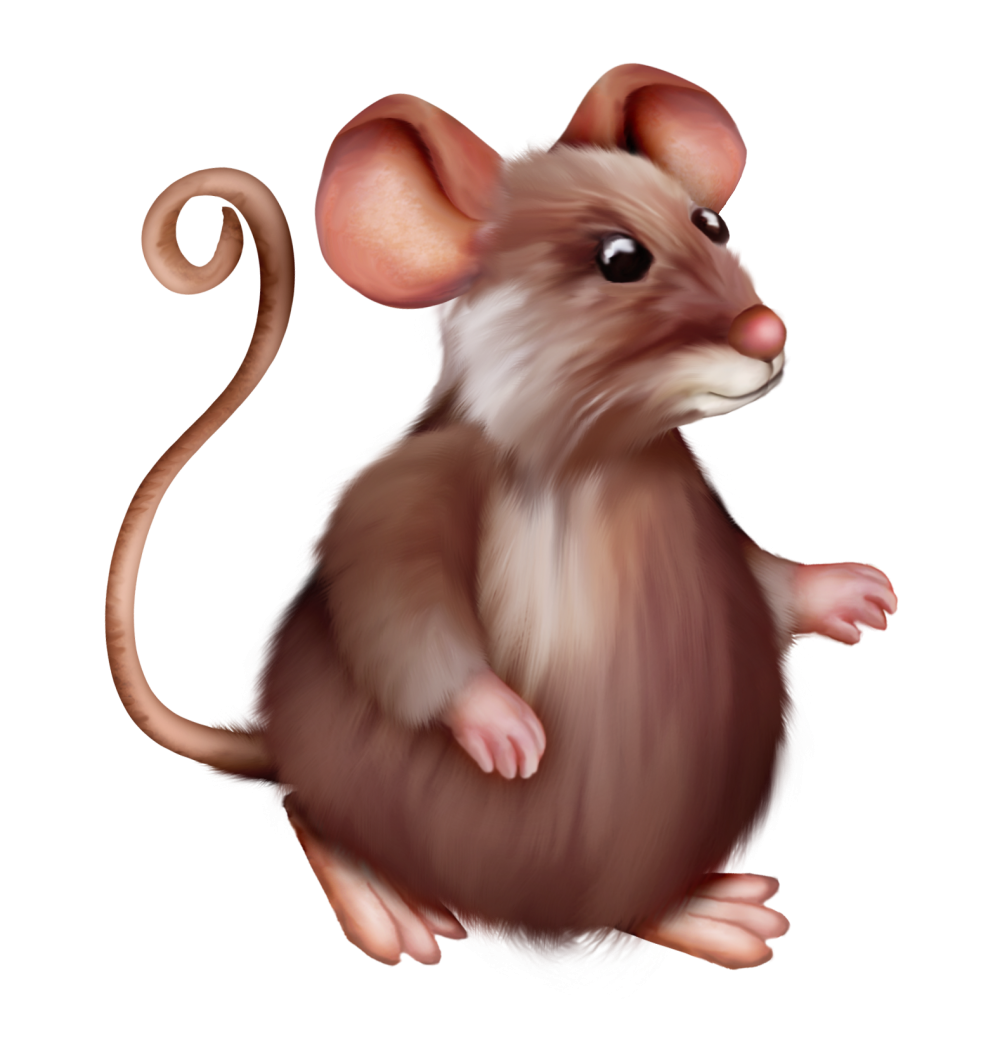 Мышка из мультика