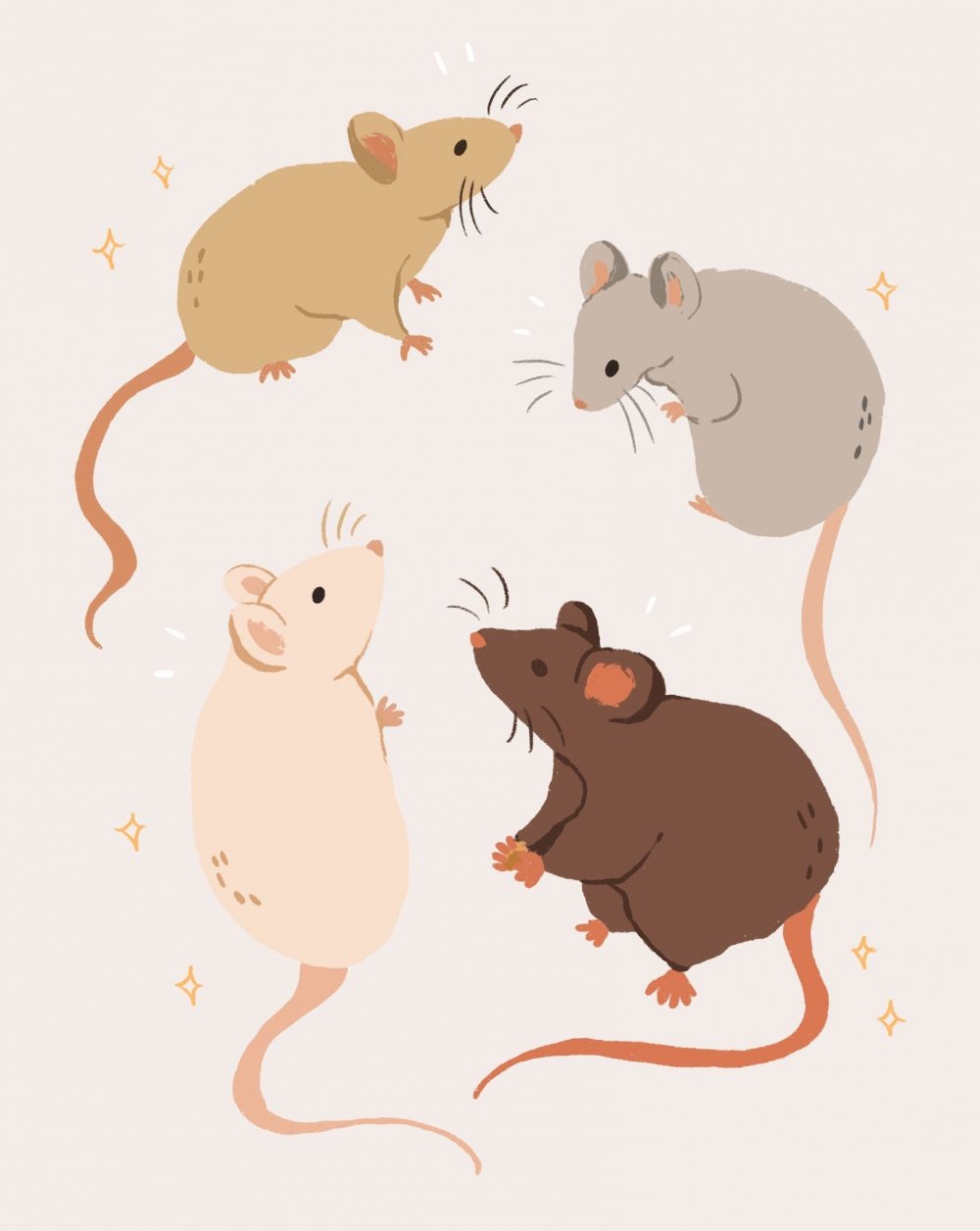 Мышь хвостатая
