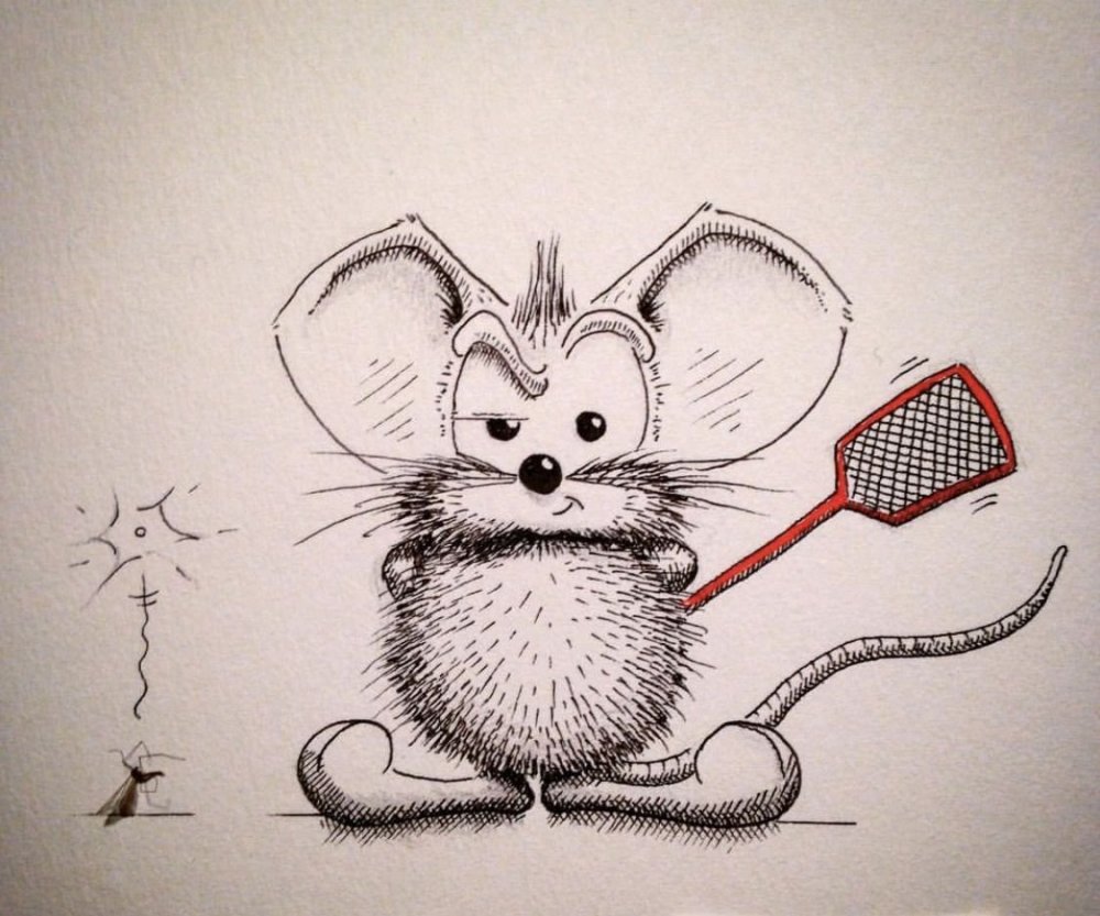 Идеи для рисунков мышки