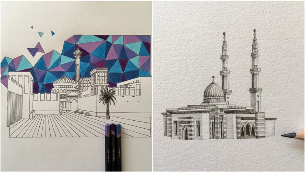Мечеть абстракция