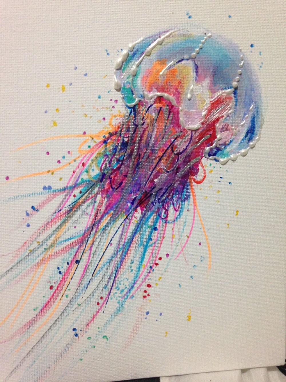 Медуза интерьерная живопись