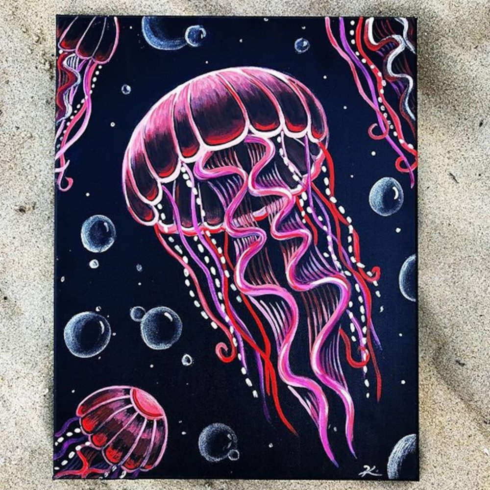 Современное искусство медуза
