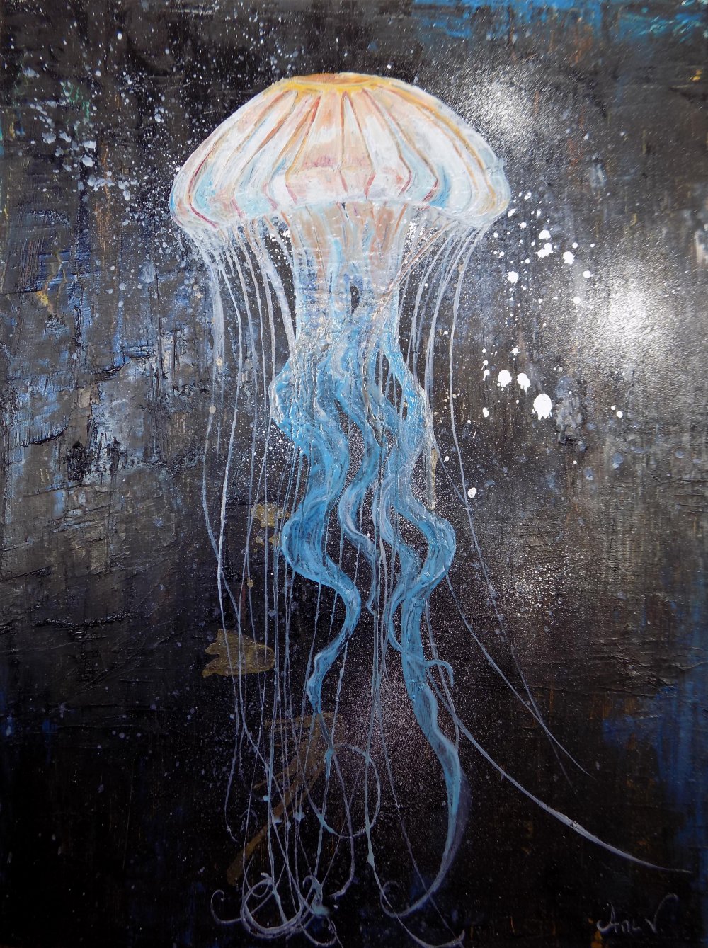 Медуза неон