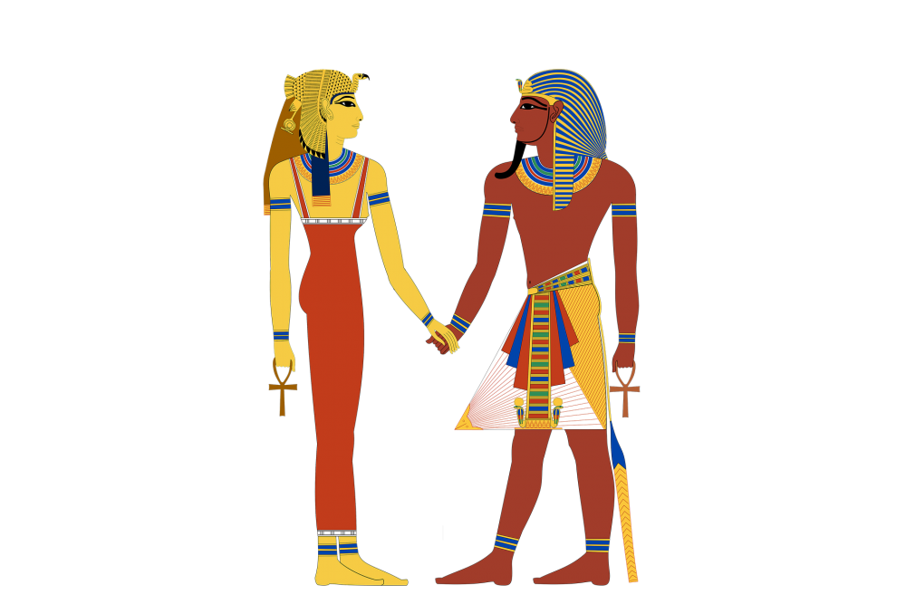 Раскраски фараонов древнего Египта