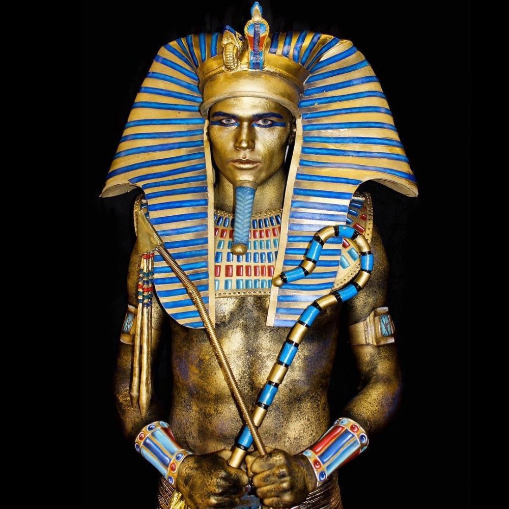 Древнеегипетская маска прислуг фараона