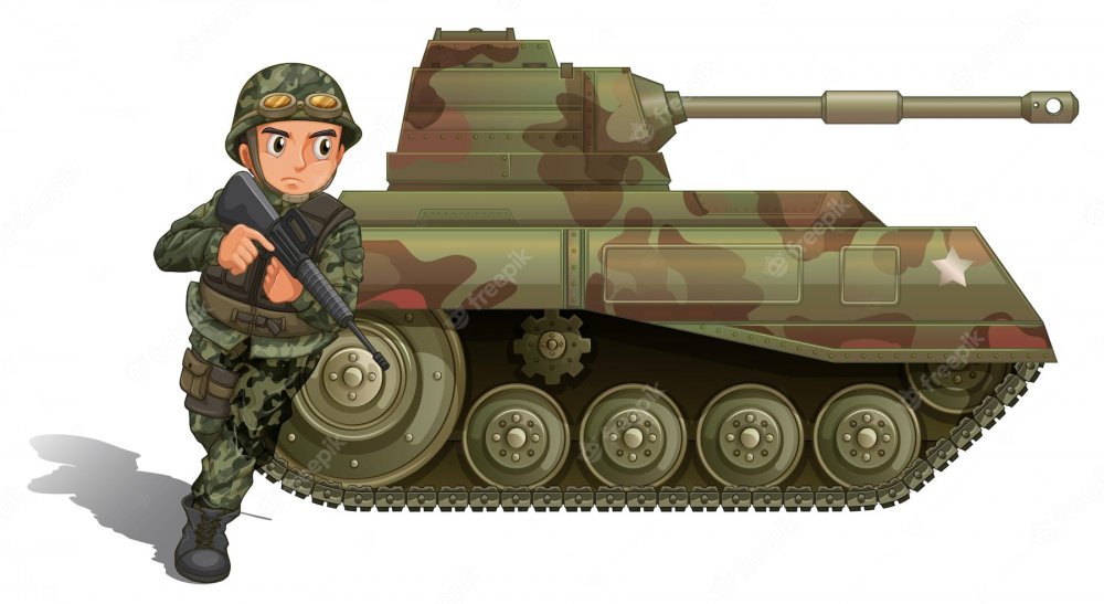 Нарисовать танкиста