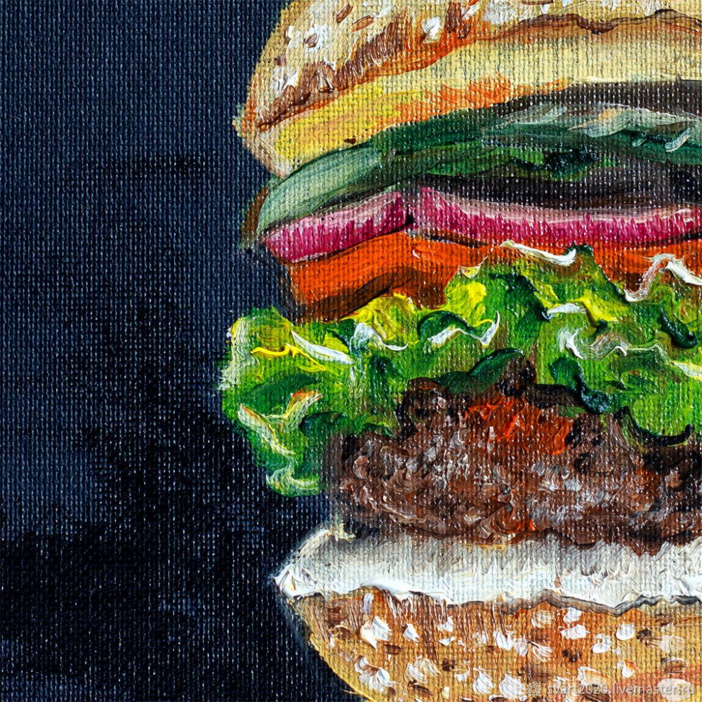 Гамбургер картина