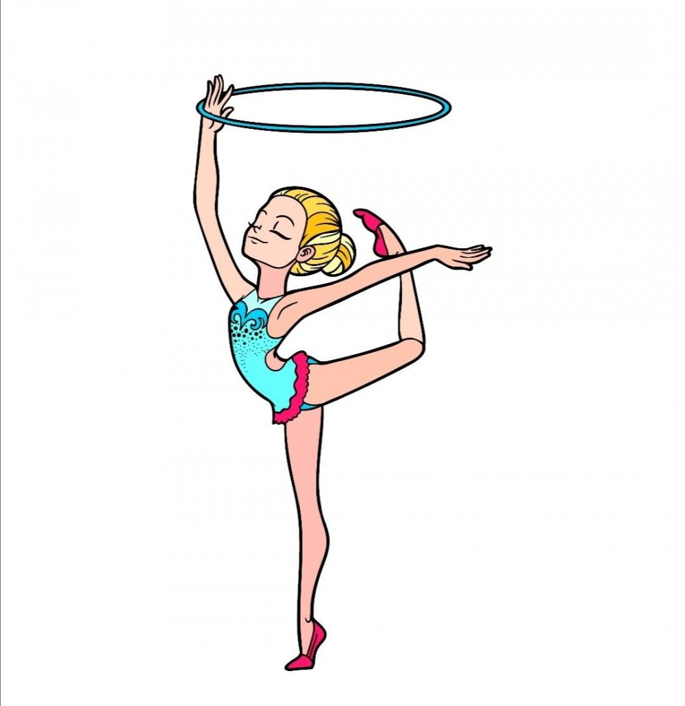 Художественная гимнастика рисунки