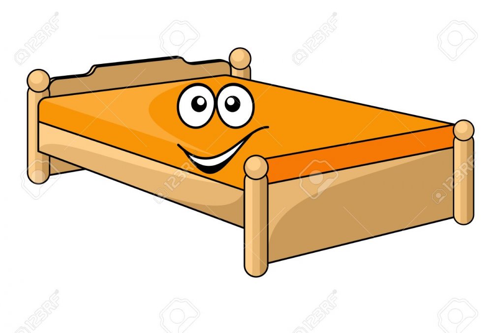 Кровать вектор