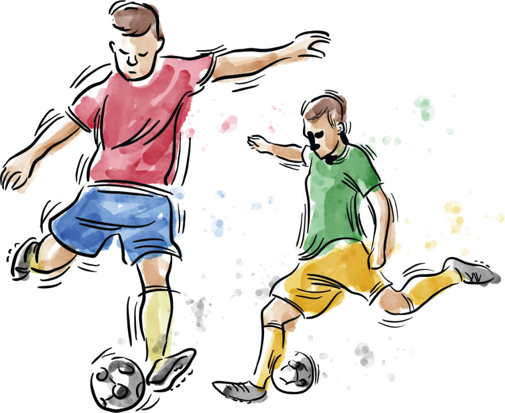 Футбольные иллюстрации