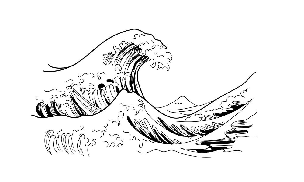 Хокусай большая волна