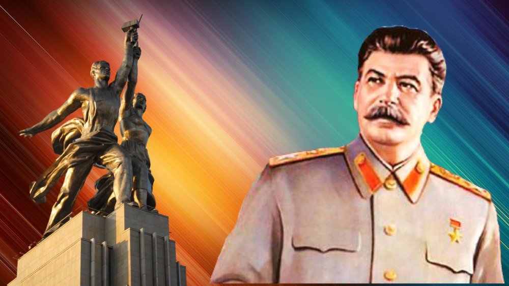 Сталин Иосиф Виссарионович плакат а4