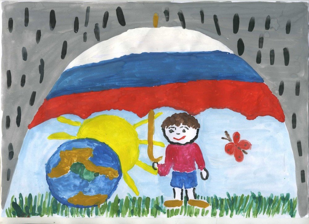 Картина России для детей