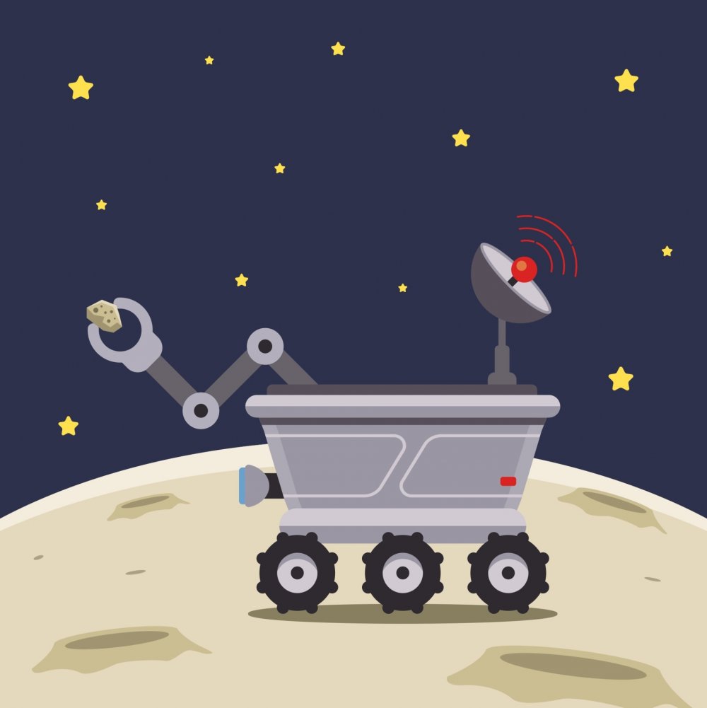 Lunar Rover Clipart