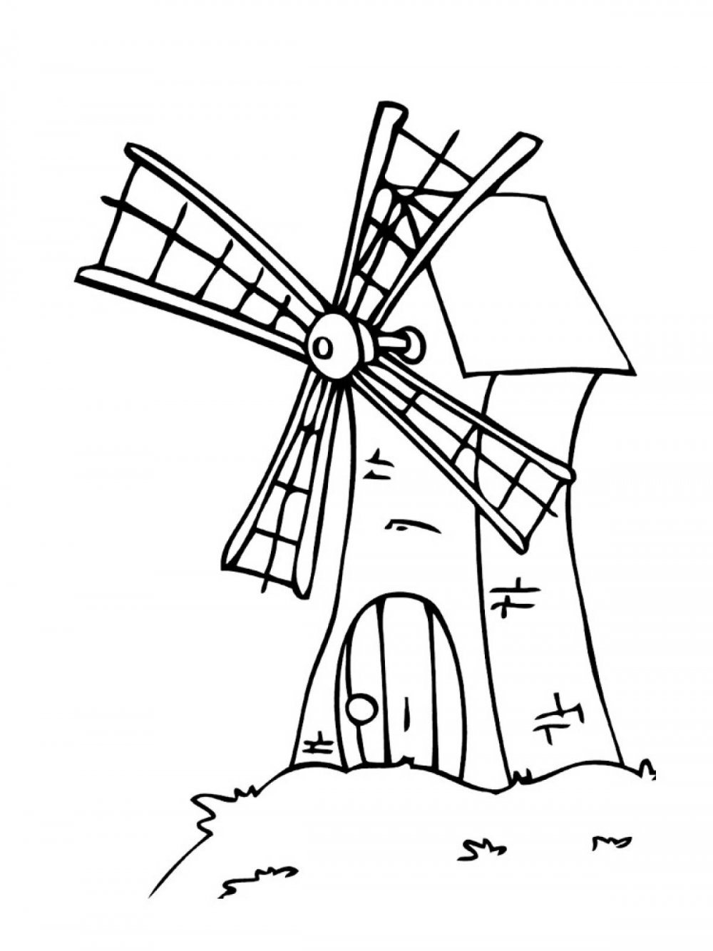 Ветряная мельница для детей