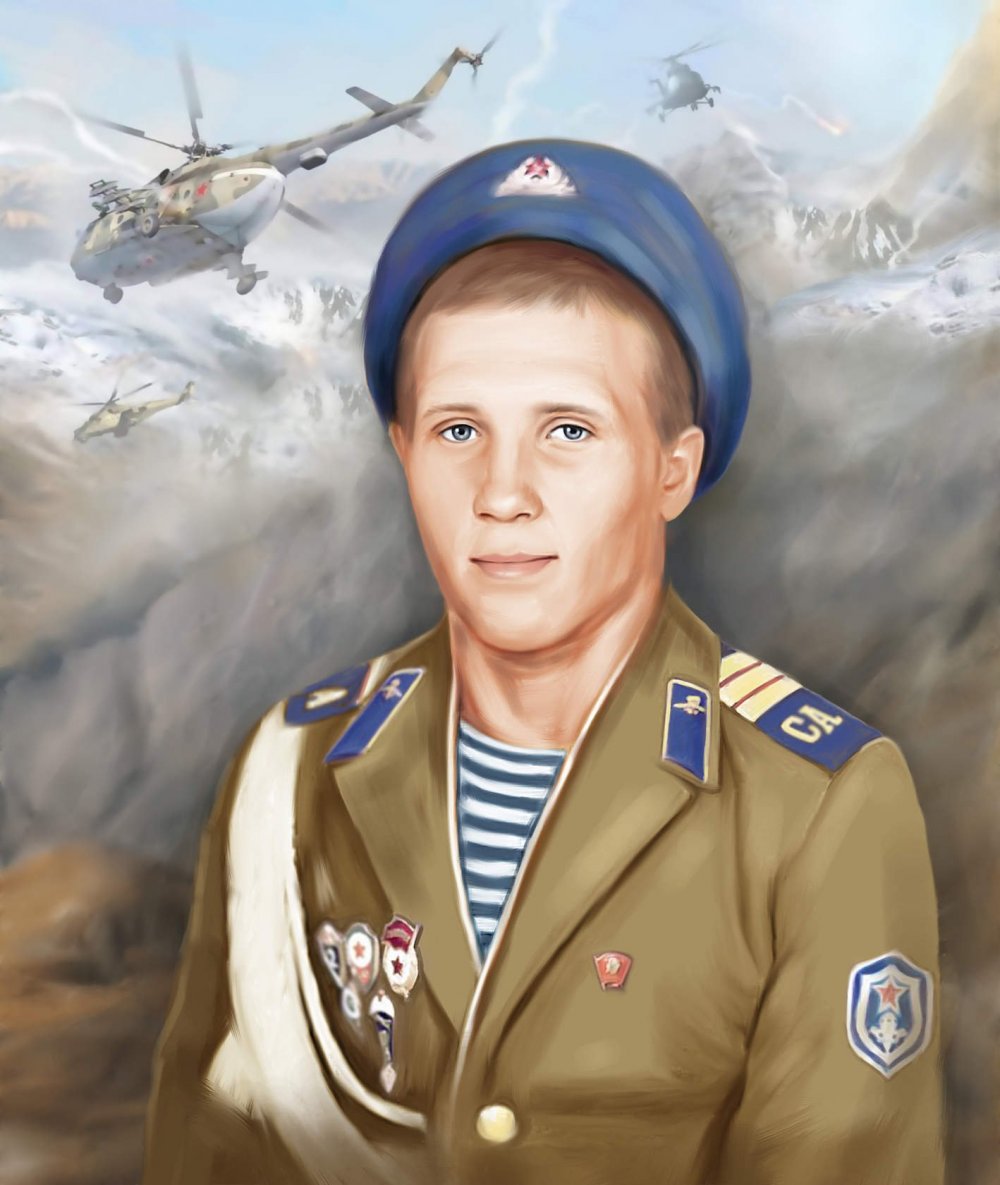 Портрет военнослужащего