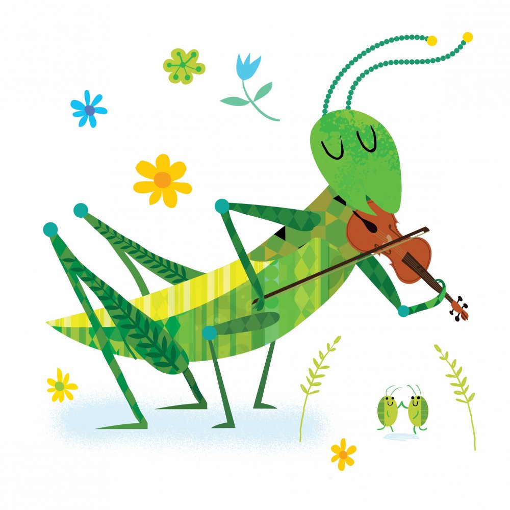 Grasshopper для детей