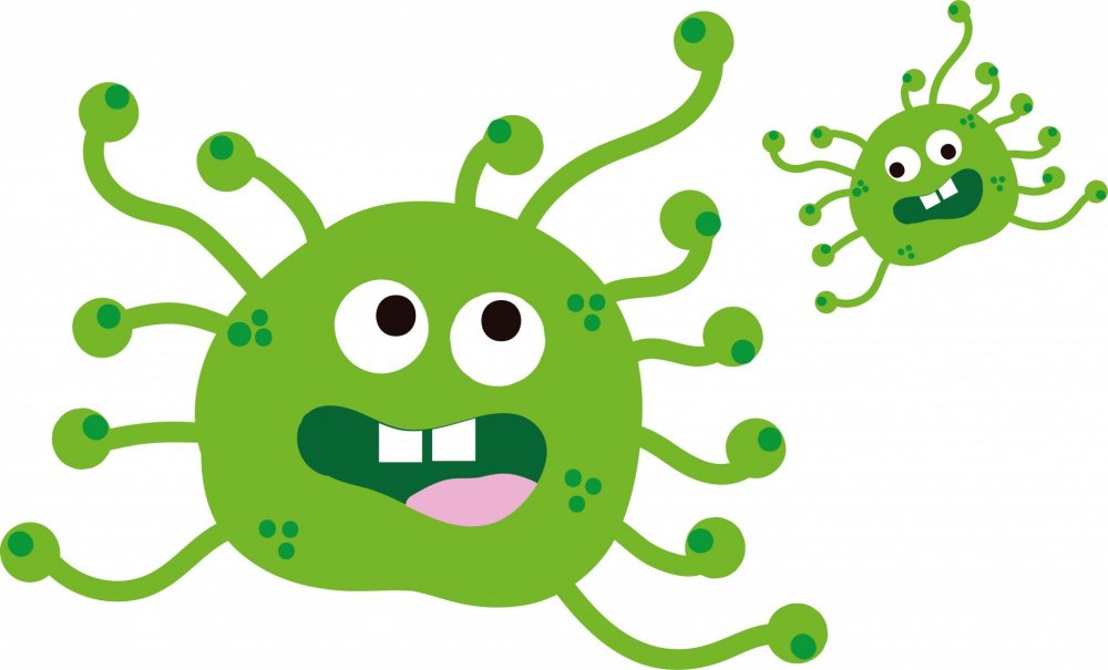 Рисунок коронавируса для детей