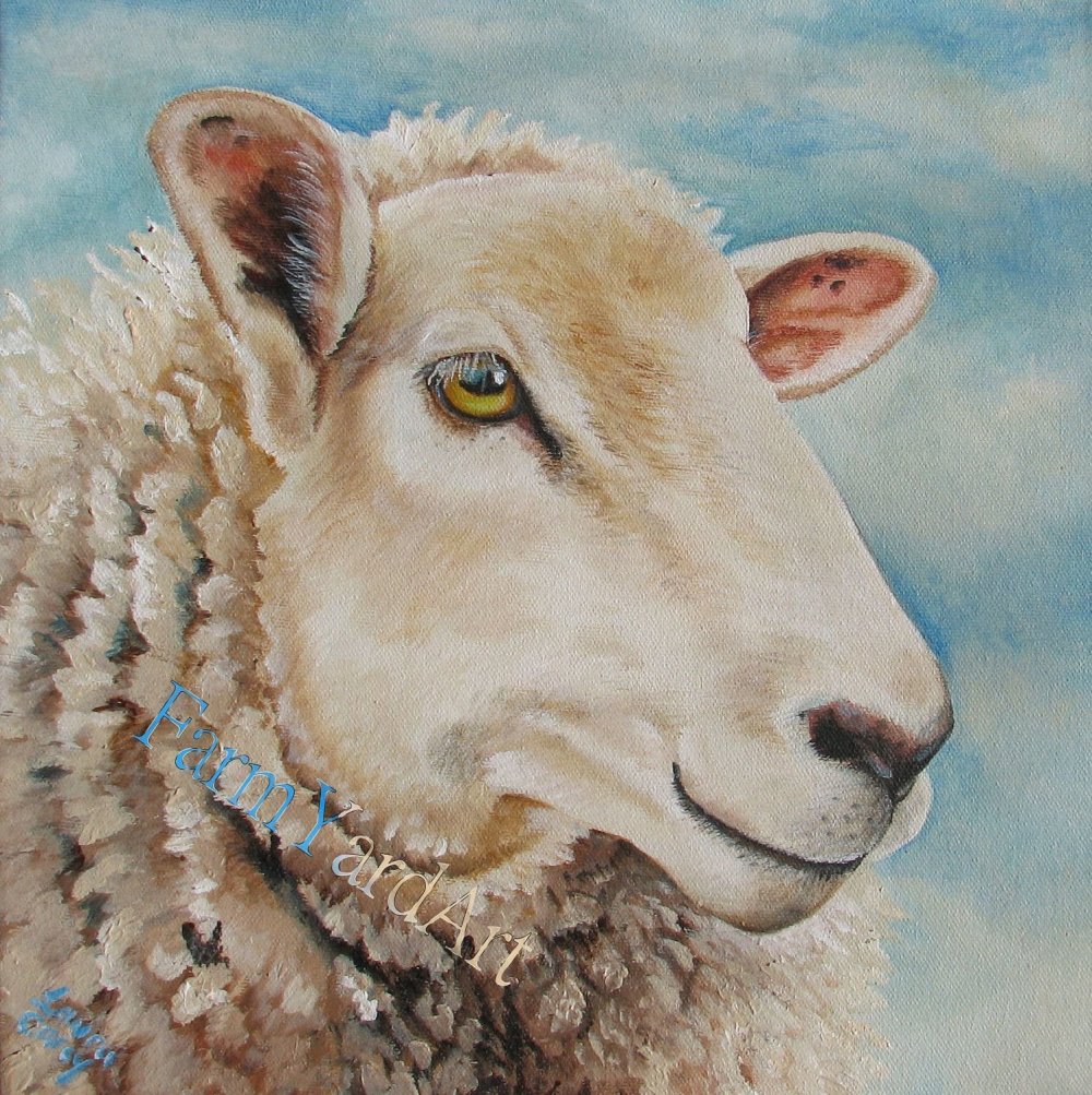 Овца арт