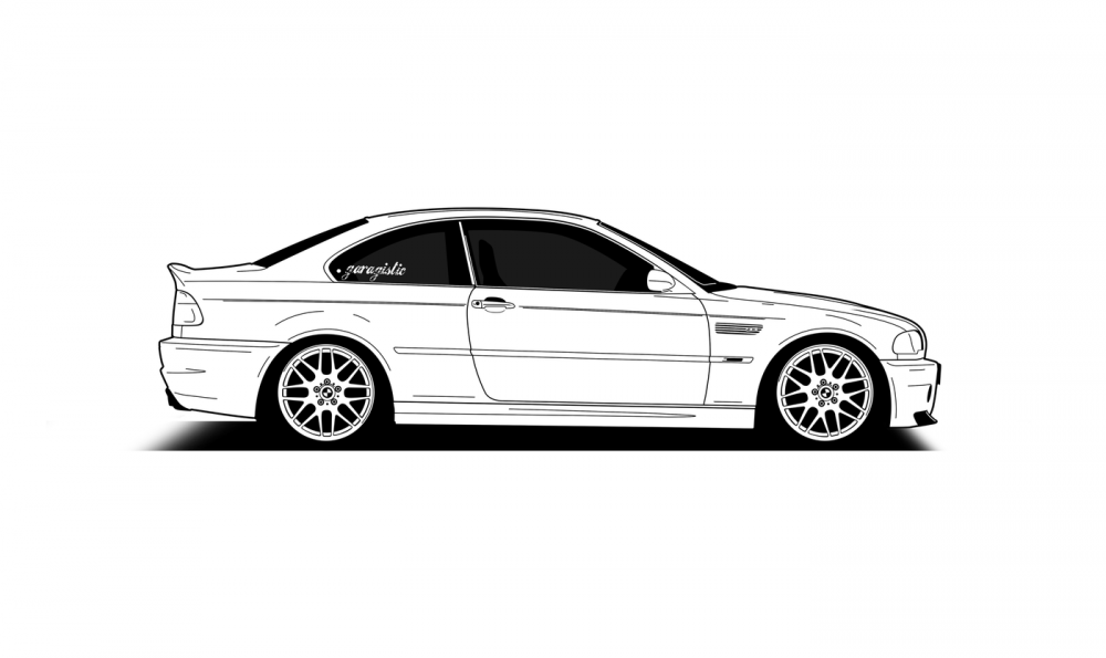 BMW e28 чертеж