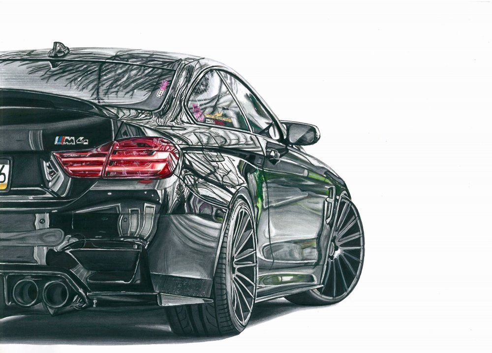 BMW m4 Sketch
