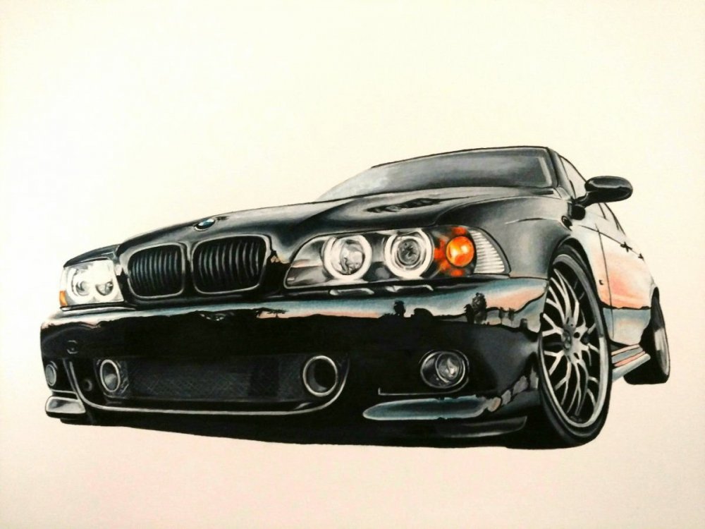 BMW m3 GTR арт