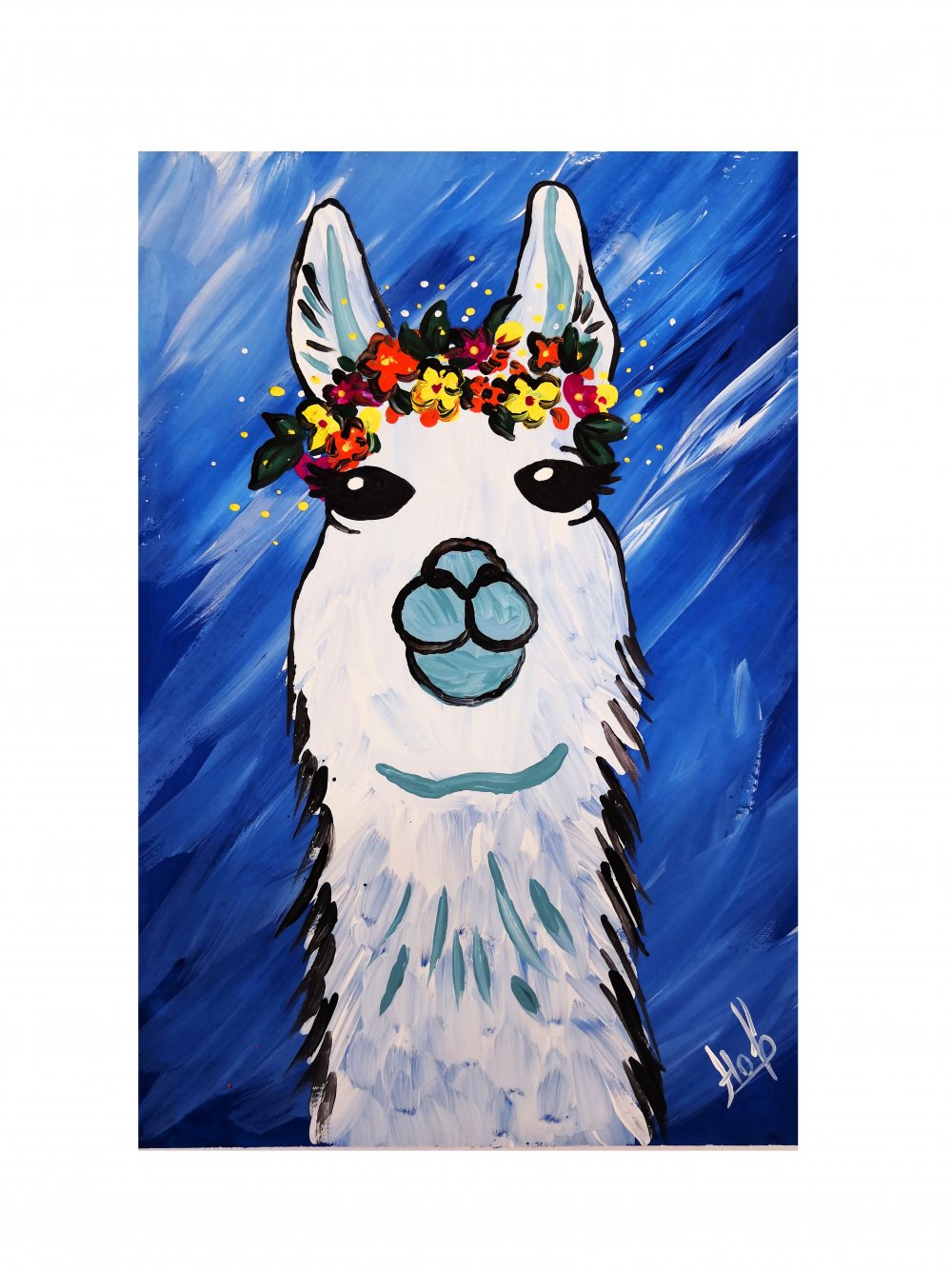 Painting Alpaca