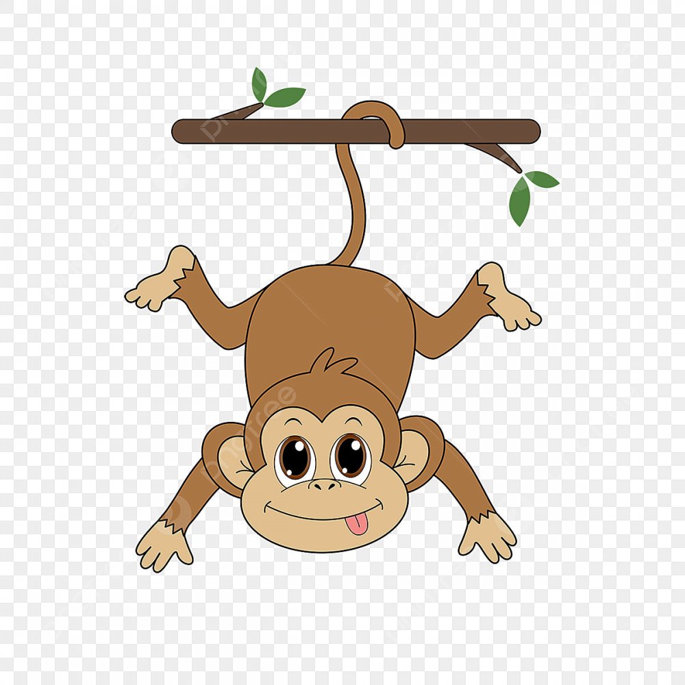 Детские рисунки обезьянки