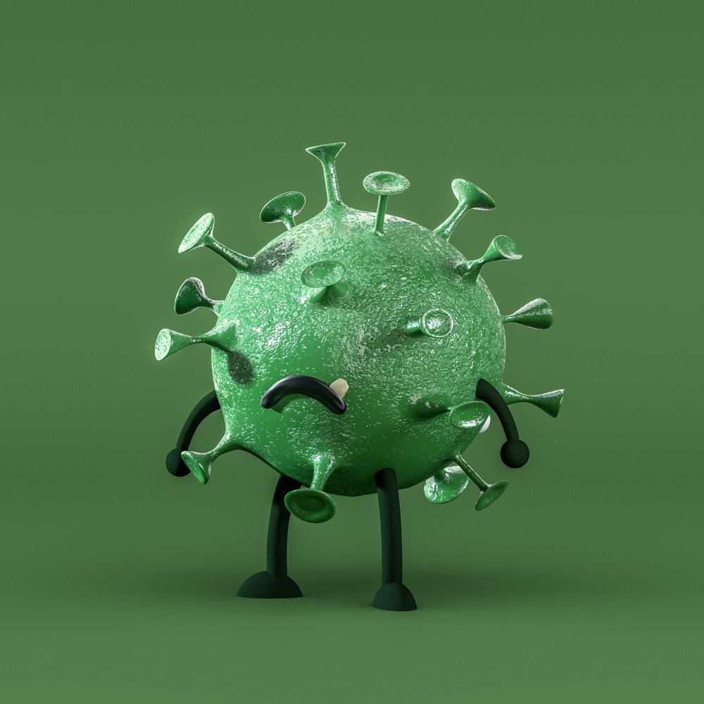 Бактерии и вирусы смешные