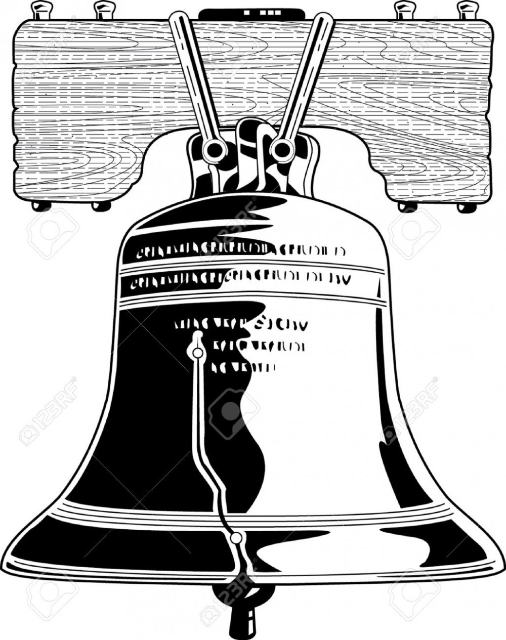 Рисунок древнего колокола