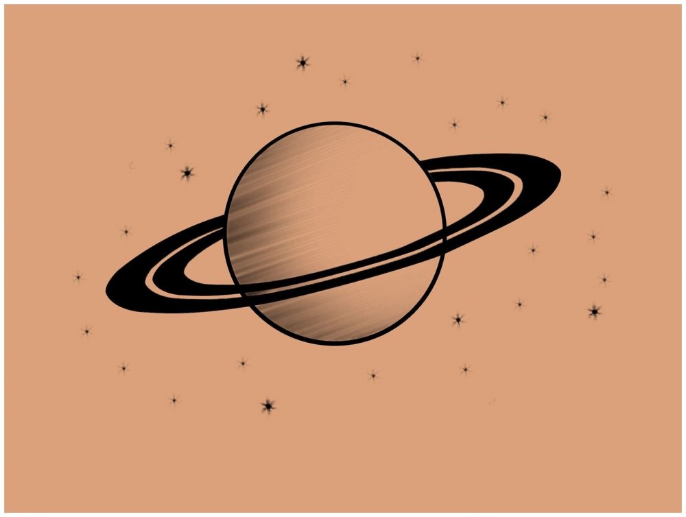 Планета Сатурн для детей