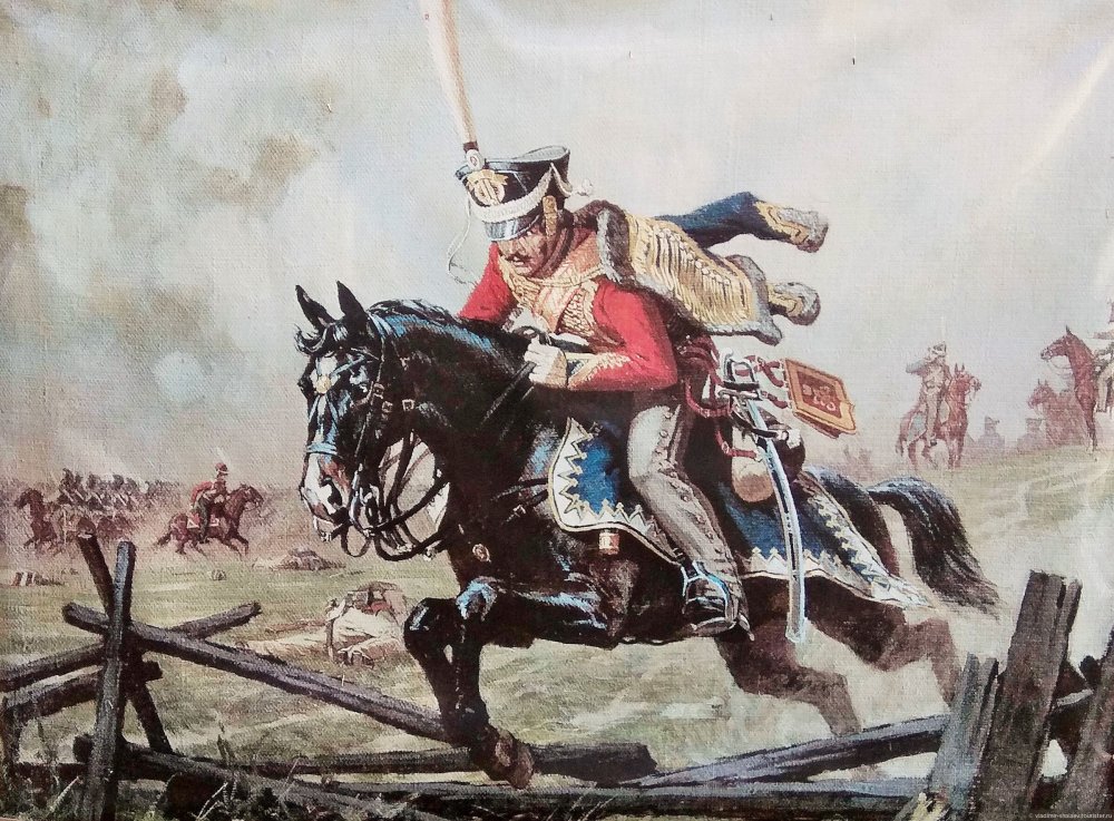 Рисунок Бородинская битва Наполеон