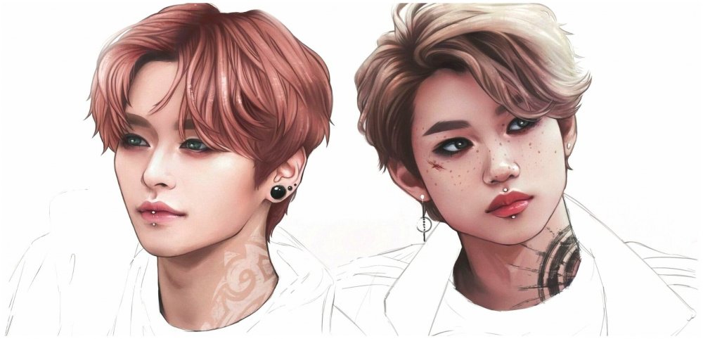 Хёнджин Stray Kids Art