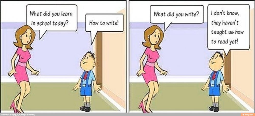 Funny pictures in English about Grammar