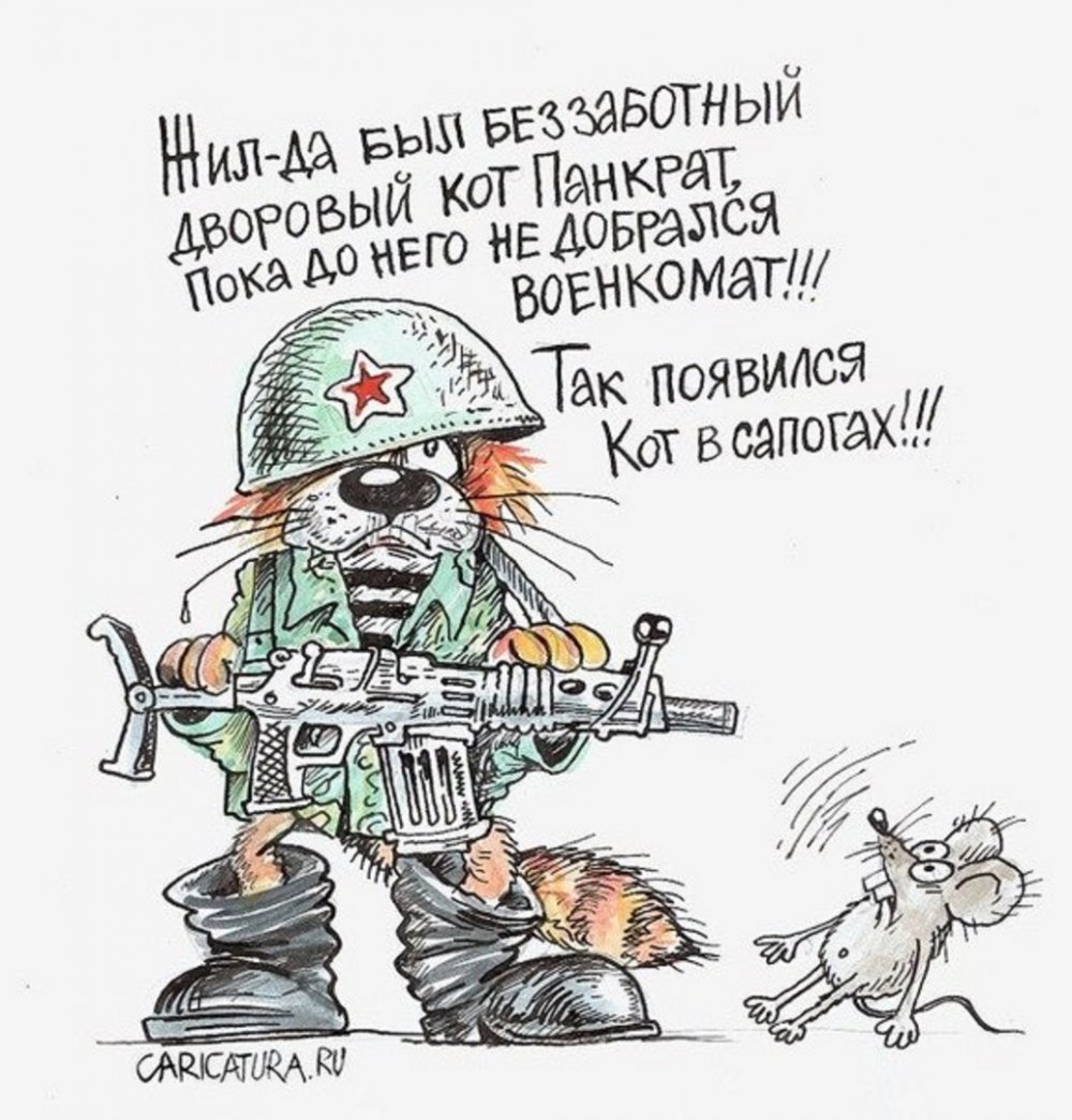 Военные карикатуры